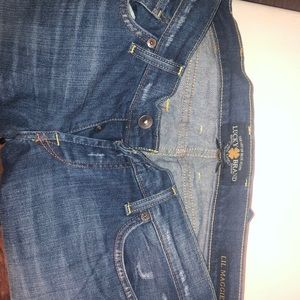 Lucky jeans Lil Maggie distressed flare jeans